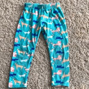 Colorful Dog Print Leggings